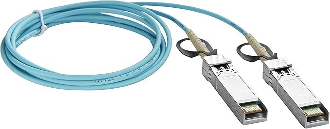 10G SFP+ AOC Cables SFP+ to SFP+ Active Optical Fiber Cable Compatible with Mellanox, 1M(3ft)