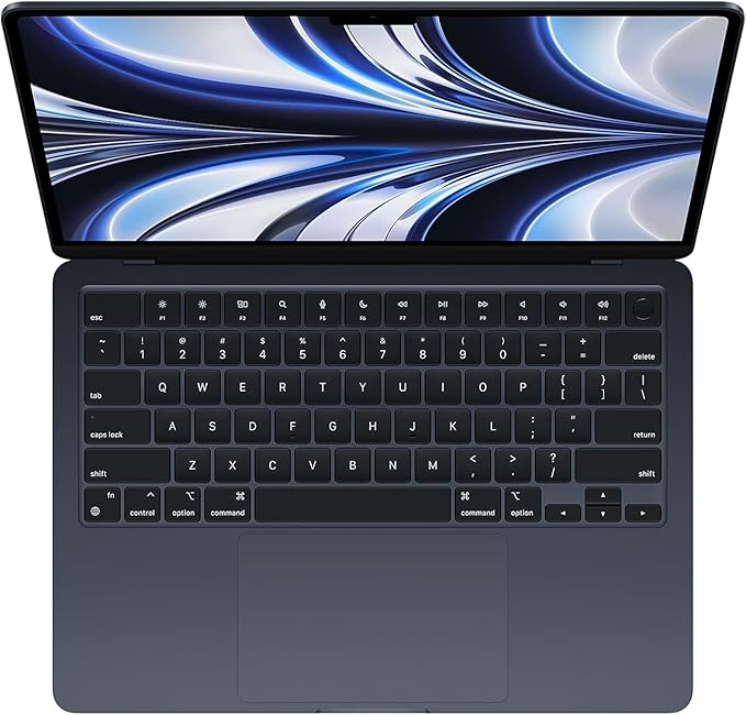 Apple 2022 MacBook Air with Apple M2 Chip (13-inch, 24GB RAM, 2TB SSD Storage) Midnight (Renewed)