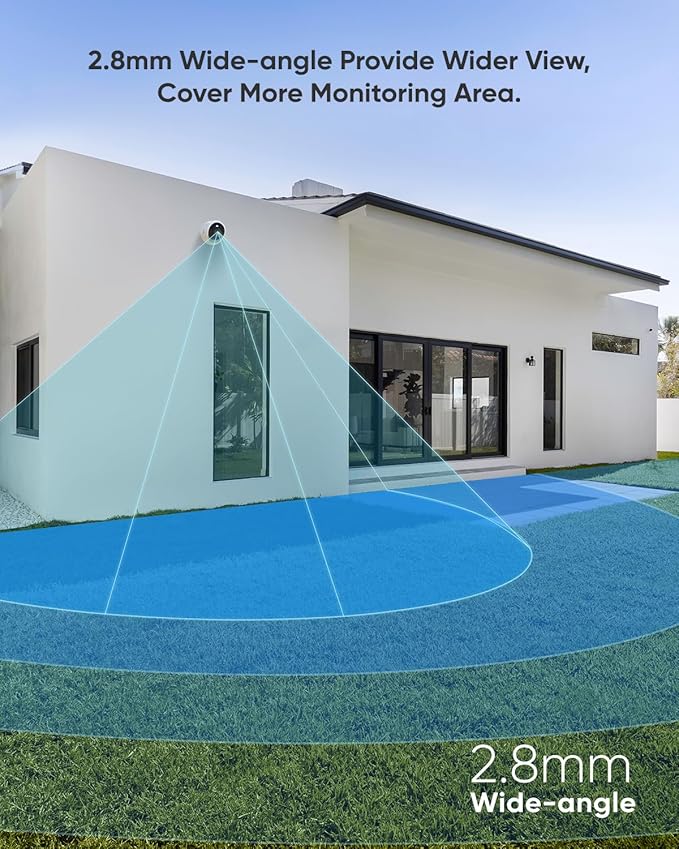 SANNCE 5MP PoE Security System, 8CH 6MP Surveillance NVR with 8PCS 5MP HD Weatherproof Dome Cameras with H.265 Video Compression, Smart IR LED, APP Push Alert, Remote Access (2TB HDD)