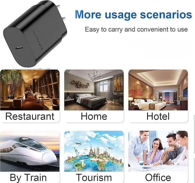 Type C Charger，Fast Charging USB C Chargers Block 25w Fast Wall Chargers for Samsung S25/S24 S23 S22 S21 Ultra/S20/S20 Ultra/Note 20 Ultra，Android Charger【2-Pack】