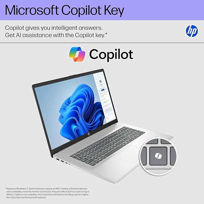 HP 2025 17.3" Touchscreen Business Laptop, Intel Ultra7 255 12-Core Processor, Copilot AI, 64 GB DDR5 RAM, 2 TB SSD, HD+ Anti-Glare Screen, Backlit KB, Secure Camera, Win 11 Pro, w/Accessories