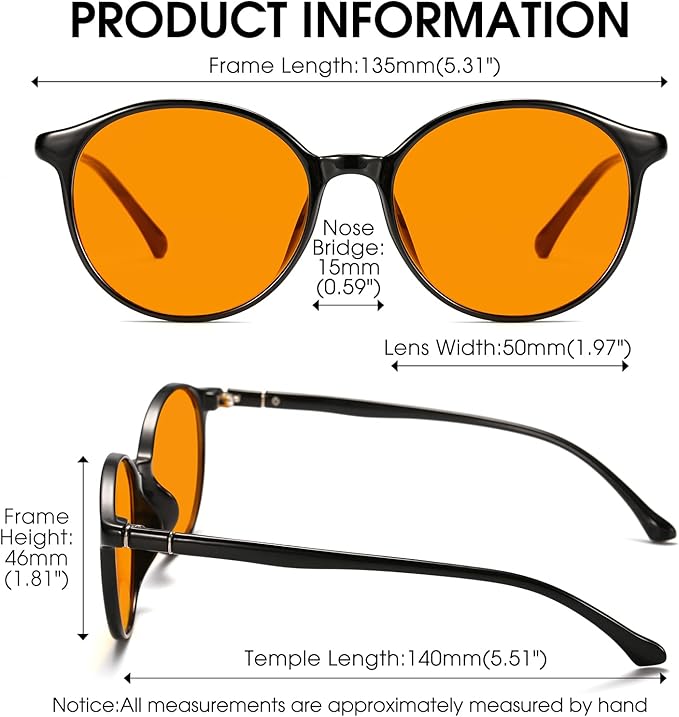 LIKSMU Blue Light Blocking Glasses Computer Gaming TV Phone Sleeping Glasses Women Men Professional Filter Anti Eyestrain
