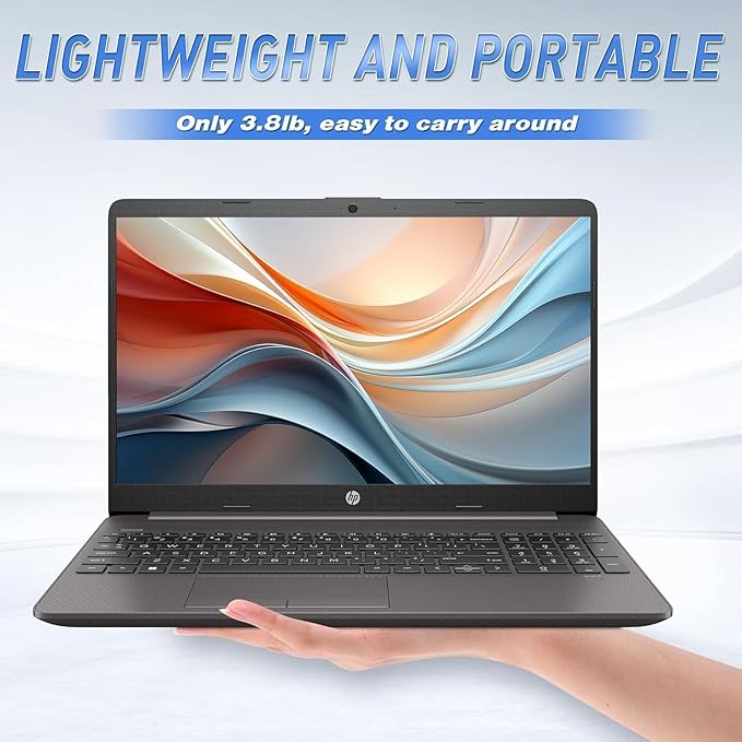 HP 250-G9 Flagship 15.6" Laptop - Special Business Edition w/Microsoft Office 365-32GB RAM | 2TB SSD - Intel Core i5 10-Core Processor - 15.6" FHD - Wi-Fi 6 - Win 11 - w/WOWPC Recovery USB