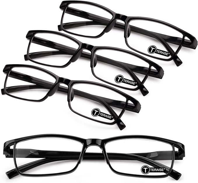 TERAISE Fashion Anti-blue light Reading Glasses Men Women Computer Reader