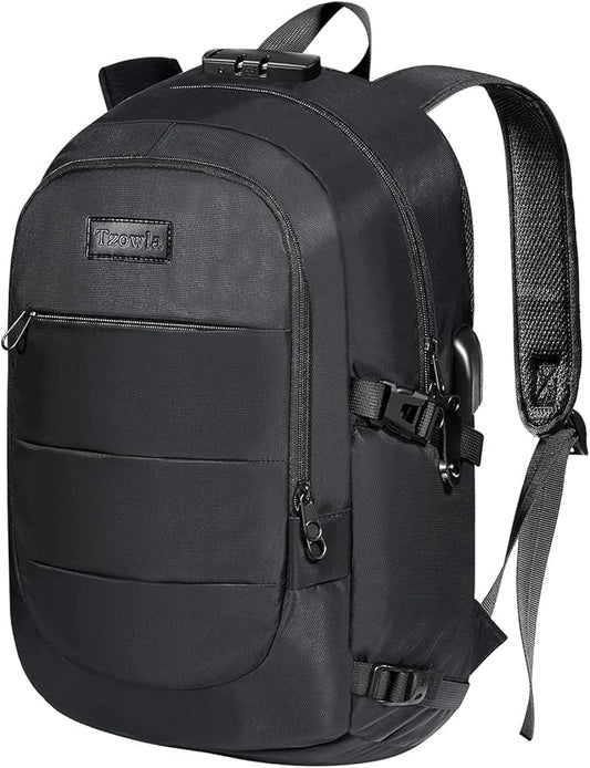 Tzowla 40 Liter Anti Theft with USB Charging Port Laptop Backpack
