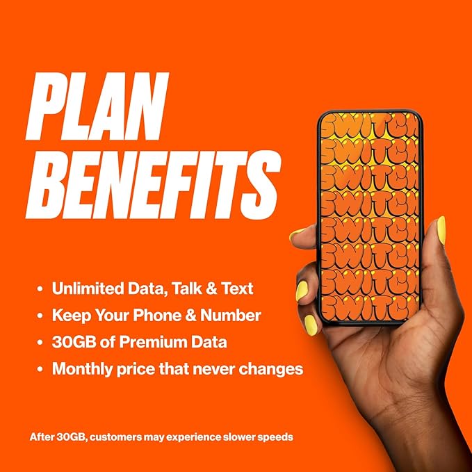 Boost Mobile SIM Kit | $25/mo Forever Unlimited Plan with Auto-Pay | Unlimited Talk, Text & Data | First Month Included | New Customers Only | US Phones Only