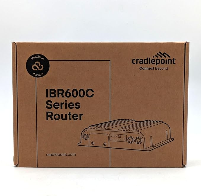 Cradlepoint IBR600C-150M 4G LTE Router with 3G Fallback – Cat 4, Failover, Enterprise Bundle (Renewed)