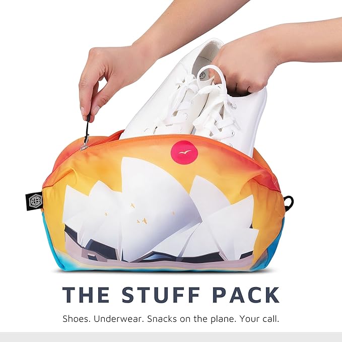 Large Compression Packing Cubes for Travel-Packing Cube Luggage Organizers 7 Piece Set for Checked Luggage-Ultralight, Expandable/Compression Bags by TRIPPED Travel Gear (Bucketlist)