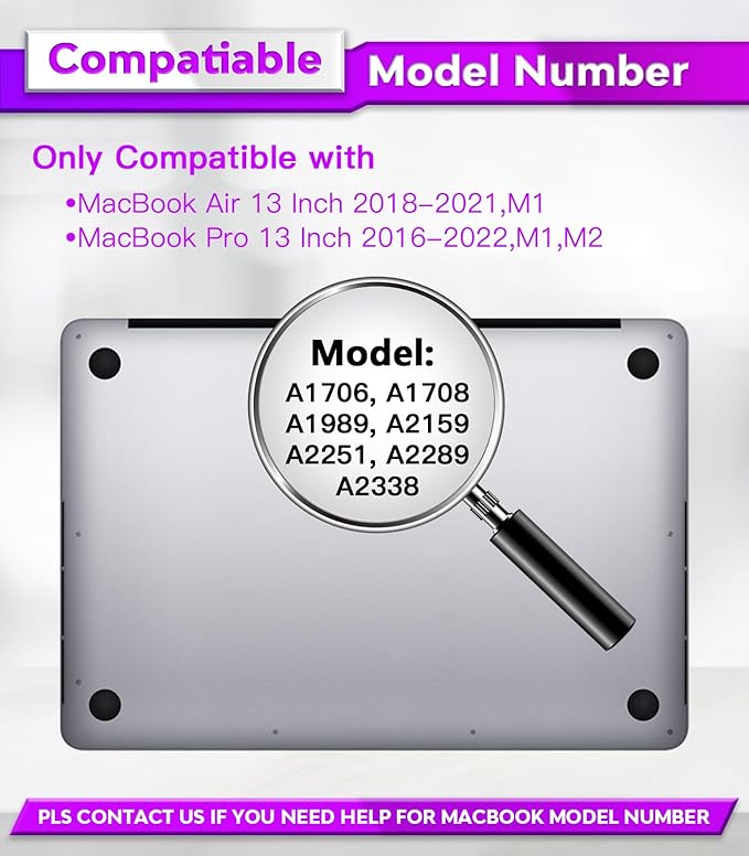 PYS Privacy Screen for MacBook Pro 13.3 Inch Laptop (2016-2022 M1/M2) – Magnetic Anti-Spy Security Filter with Webcam Cover Slider, Easy On/Off & Touch Bar Compatibility for MacBook Pro 13 inch Laptops