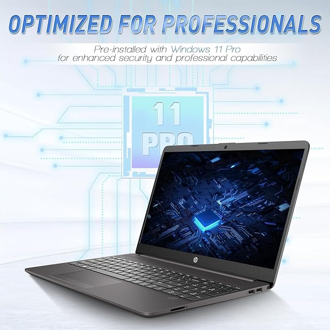 HP 250-G9 Flagship 15.6" Laptop - Special Business Edition w/Microsoft Office 365-40GB RAM | 2TB SSD - Intel Core i5 10-Core Processor - 15.6" FHD - Wi-Fi 6 - Win 11 Pro - w/WOWPC Recovery USB