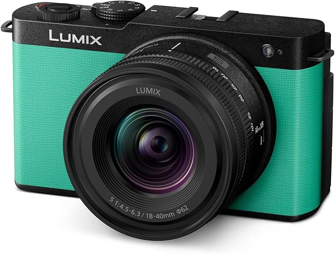 Panasonic LUMIX S9 Full-Frame Mirrorless Camera with S 18-40mm F4.5-6.3 Lens, Compact, Lightweight Body, Perfect for Social Media and Travel, DC-S9NGA