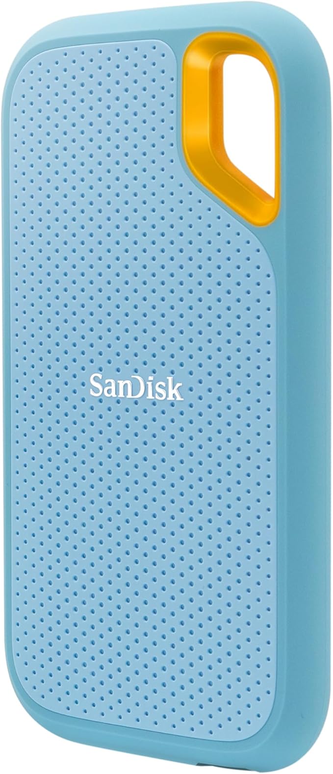 SanDisk 2TB Extreme Portable SSD - Up to 1050MB/s, USB-C, USB 3.2 Gen 2, IP65 Water and dust Resistance, Updated Firmware, Sky Blue - External Solid State Drive - SDSSDE61-2T00-G25B