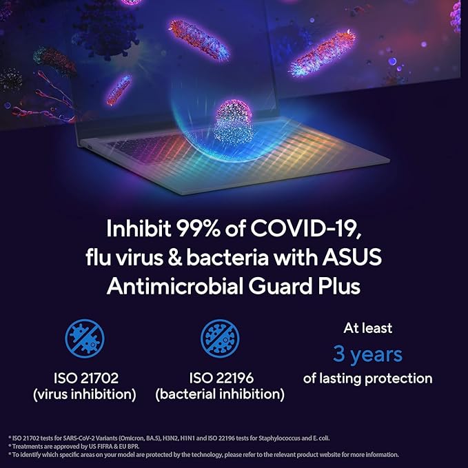 ASUS Vivobook Business Laptop, 17.3'' FHD Display, Intel Core i3-1215U, 36GB RAM, 2TB SSD, Touchpad, HDMI, Webcam, Wi-Fi, Windows 11 Pro, Blue, Bundle with PCO Notebook Folding Radiator, Laptop Cooler