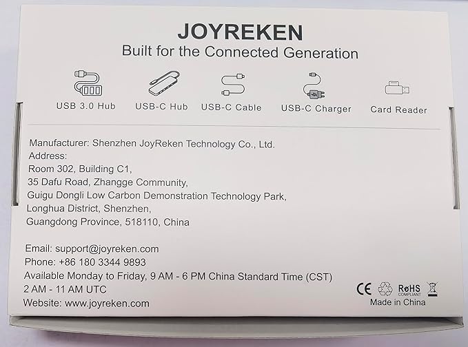 USB C Hub Multiport Adapter, 8-in-1 USB C Dock with HDMI 4K@30Hz, PD 100W, 5Gbps USB-A 3.0x3, USB-Cx1, SD/TF Card Reader, Wolf Gaming RGB USB Tower Hub for MacBook, iPhone16, XPS, Surface, iPad, etc.