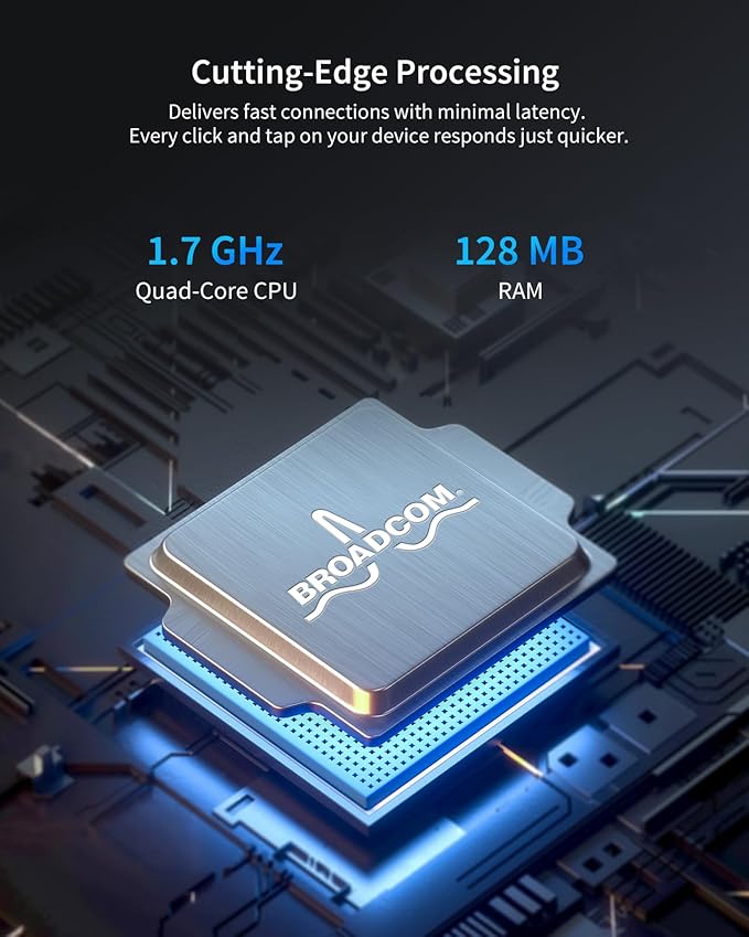 BrosTrend AX3000 WiFi 6 Range Extender Booster with Gigabit Port, WiFi Booster Repeater, Dual Band Repetidor WiFi 6, WiFi 6 Extender Signal Booster for Home Up to 2200 sq.ft. & 45 Devices, Easy Setup