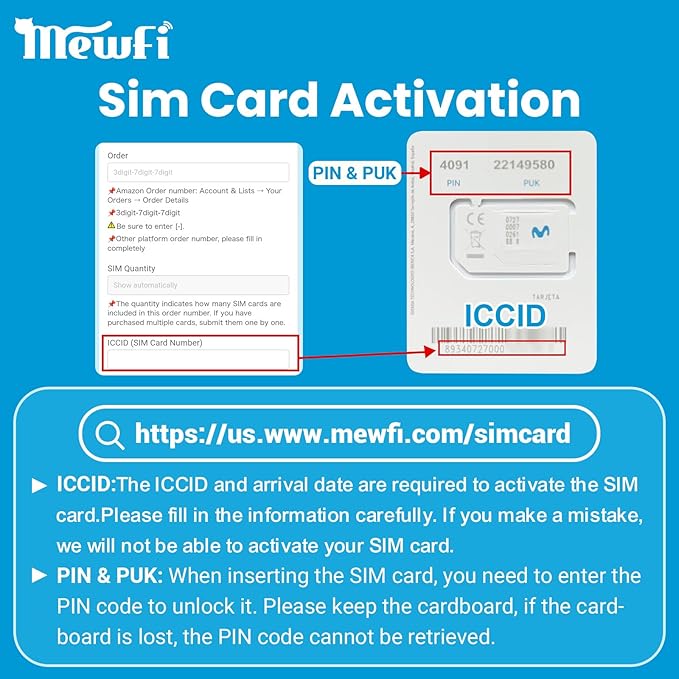 Movistar Europe SIM Card with Spanish Phone Number, 14 Days 6GB in Europe, 40 GB in Spain – Easy Activation & 24/7 Whatsapp Support, 4G, Unlimited Local Calls – Compatible with Unlocked Phones