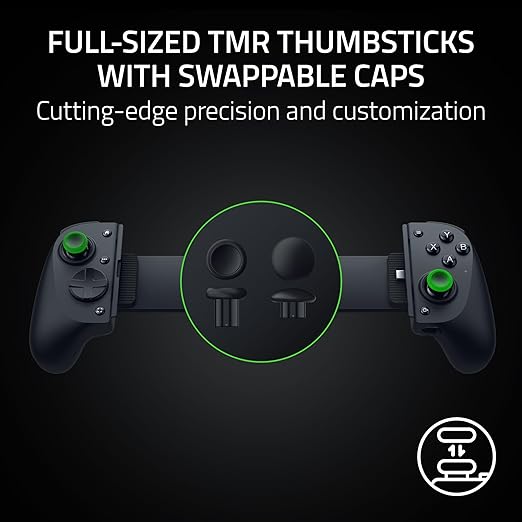 Kishi V3 Pro XL Gaming Controller for iPad & Android Tablets up to 13": Full Sized TMR Thumbsticks - Dual Back Buttons - Wired & Remote Play for PC - HD Haptics - 6 Free Months of Apple Arcade