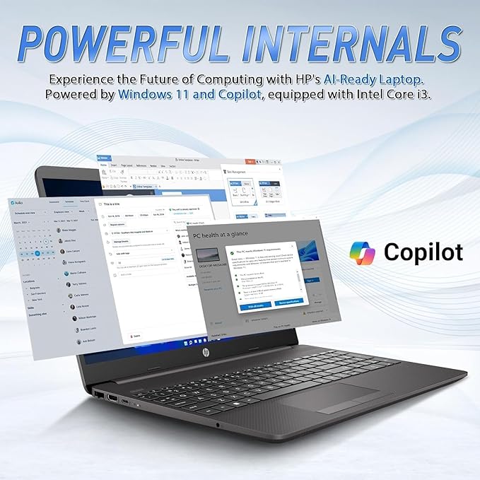 HP 250-G9 Flagship 15.6" Laptop - Special Business Edition w/Microsoft Office 365-40GB RAM | 1TB SSD - Intel Core i5 10-Core Processor - 15.6" FHD - Wi-Fi 6 - Win 11 - w/WOWPC Recovery USB