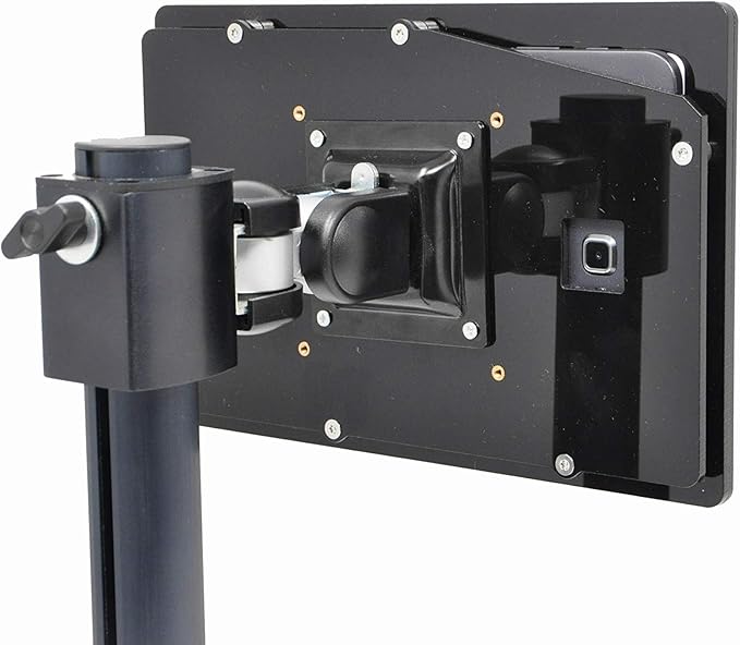 TABcare Security Anti-Theft Acrylic VESA Enclosure for Samsung Galaxy 9.7" Tablet with Wall Mount Kit (Black, TAB S3 9.7)