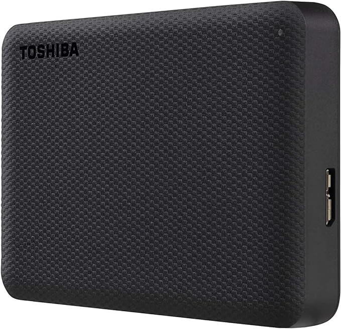 Toshiba Canvio Advance 4TB Portable External Hard Drive USB 3.0, Black - HDTCA40XK3CA