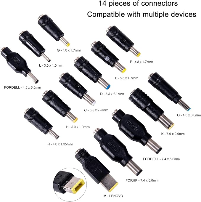 Krisdonia Portable Laptop Charger 185Wh/50000mAh External Battery Pack Power Bank for Laptop, Tablet, Projector, Smartphone and Others