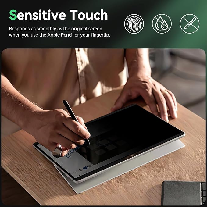 Magnetic 15 Inch Surface Laptop 5 Privacy Screen for Microsoft Surface Laptop 5/4/3/2/1, Removable Anti-Spy Filter Black Security Film, Anti Blue Light Filter Reusable Shield, Matte Bubble Free Guard