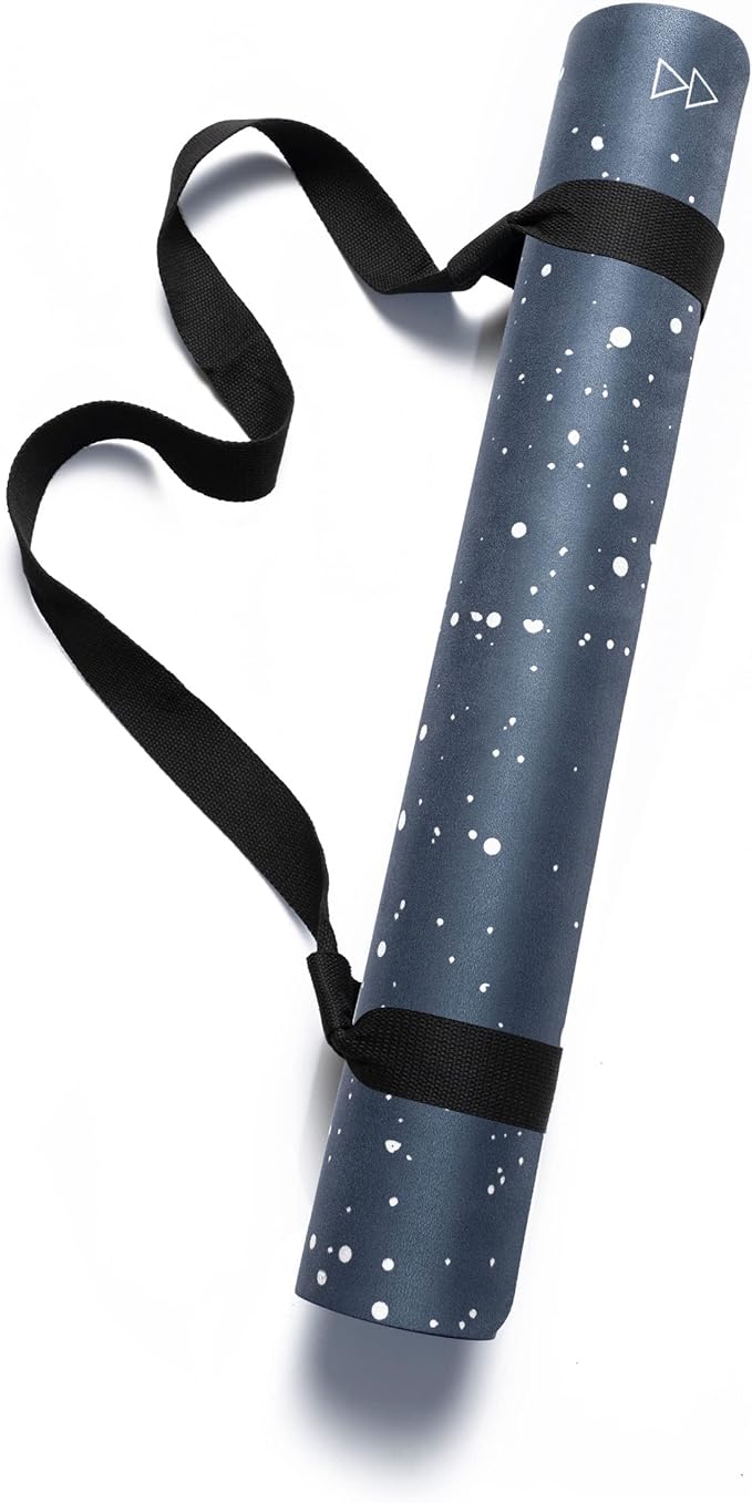 YOGA DESIGN LAB | The Combo Yoga Mat | Eco Luxury | Ideal for Hot Yoga, Power, Bikram, Ashtanga, Sweat | Studio Quality | Includes Carrying Strap!