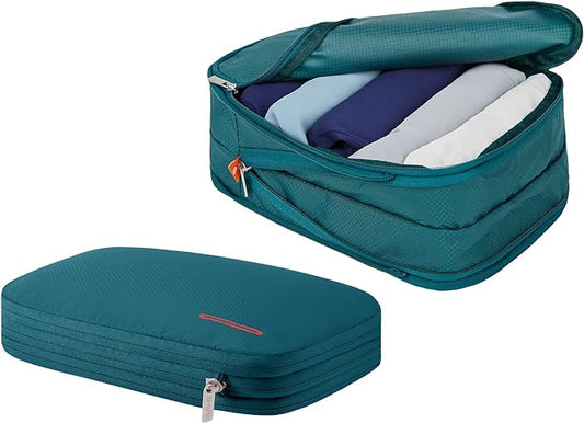 Bee Nesting Waterproof Compression Packing Cubes,Travel Packing organizers for Carry on Luggage,Backpacking, Suitcases