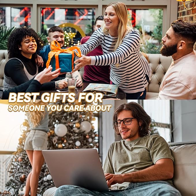 Gaoye Blue Light Glasses for Computer & Gaming - Anti UV Ray Lenses, Scratch-Resistant & Comfort Fit