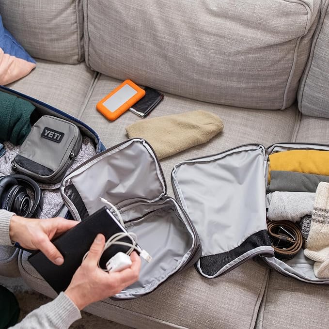 YETI Crossroads Packing Cube for YETI Bags, Duffels, and Luggage, Large, Firefly Yellow