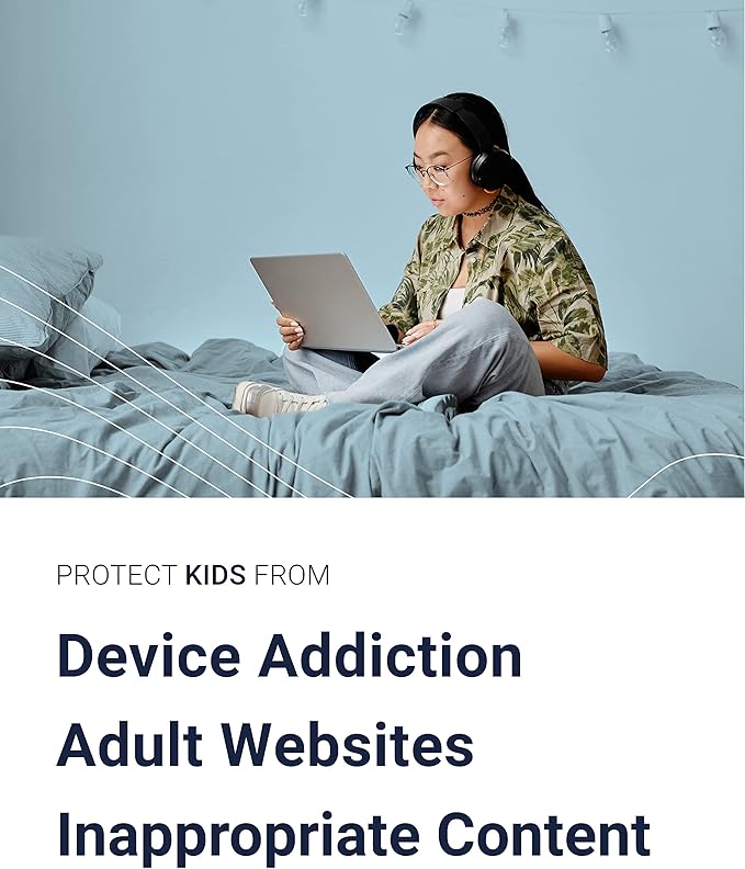 Gryphon AX – Ultra-Fast Mesh WiFi 6 Parental Control Router – Advanced Content Filters and Next-Gen Firewall - 4.3 Gbps Across 3,000 sq. ft. per Router for Multi-Device Households