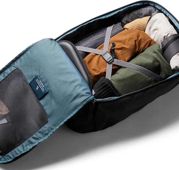 Bellroy Transit Workpack Pro (22L work bag/commuter backpack, fits 16” laptops; organization for travel and commutes) - Black