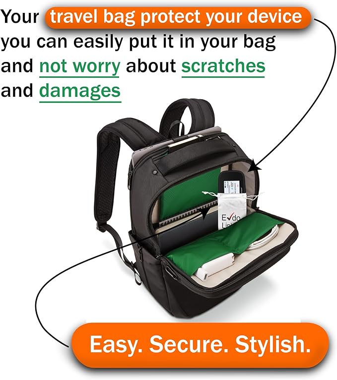 Verizon Wireless Jetpack Inseego MiFi 7730L | Mobile Hotspot for Travel | 4G Mobile Portable WiFi | Unlocked Globally | Speed up to 450 Mbps | Usage Up to 8 Hours | EVDO-LINK Bundle - Verizon Sim Card