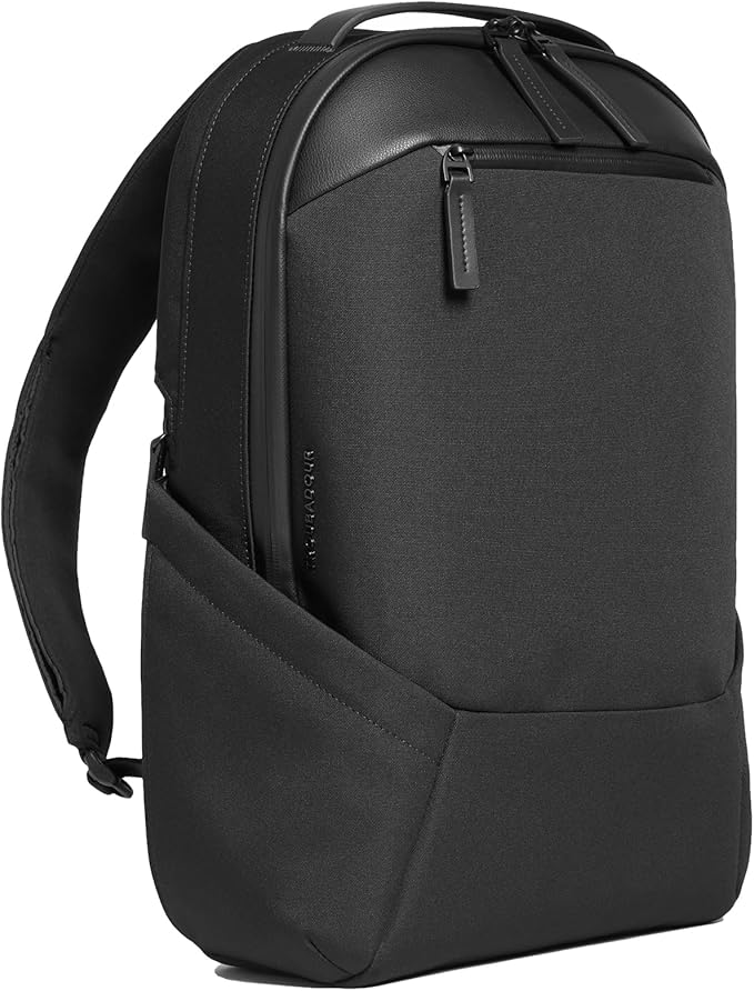 Troubadour Apex 3.0-22L Premium Laptop Backpack - Ergonomic & Water Resistant - Designed for Work and Travel - Black