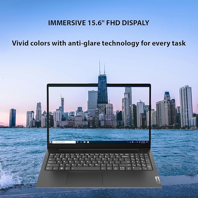 Lenovo V15 Laptop | Intel Pentium N6000 | 15.6" FHD Anti-Glare | 40GB RAM | 2TB SSD | WiFi 6 | Military Durable | Windows 11 Pro | Ethernet Port
