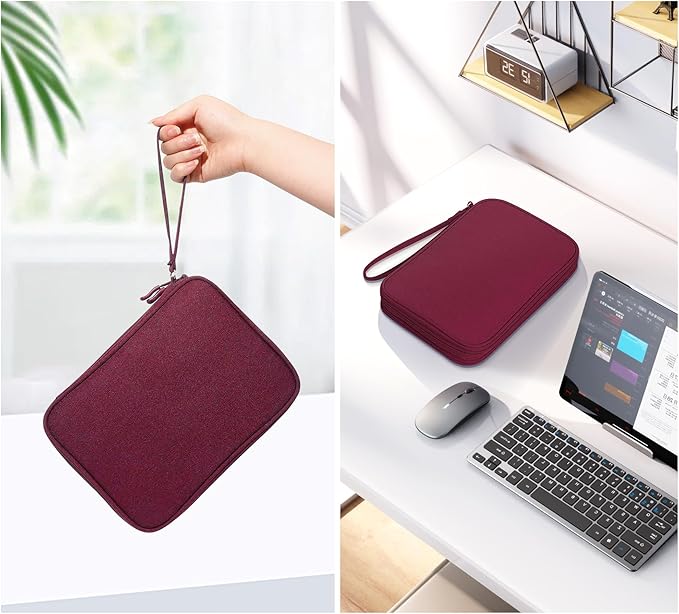 CILLA Electronics Organizer Travel, Travel Cord Organizer Case, Compact Electronics Accessories Bag for Cable, Cord, Charger, Phone