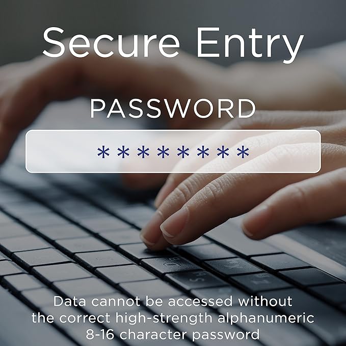 Integral 32GB Courier-197 256-Bit Hardware Encrypted 3.0 USB Secure Flash Memory Drive - Certified to FIPS 197, Brute-Force Password Attack Protection & Super USB3.0 Transfer Speeds