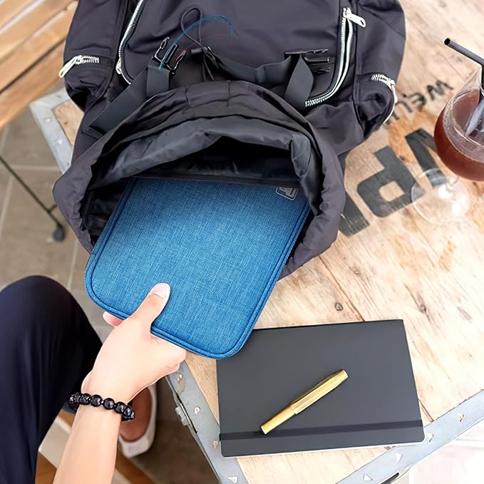 CILLA Travel Cord Organizer Case, Portable Waterproof Storage Bag for Charger, Cord, USB, Power Bank, Earphone, SD Card, Travel Essentials