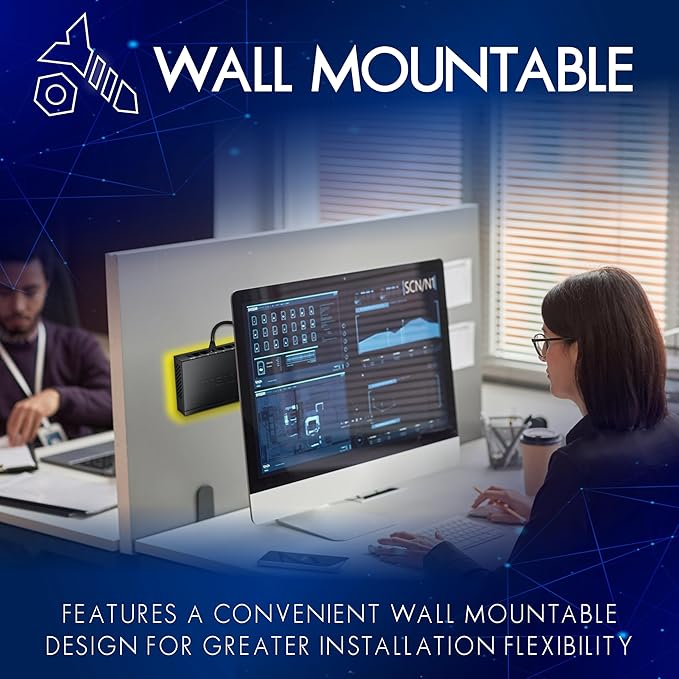 TRENDnet 8-Port 2.5Gb Switch, TEG-S381, 8 x 2.5G RJ45 Ports, 40Gbps Switching Capacity, NDAA + TAA Compliant, Ethernet Splitter, for Game Console, NAS, PC, Lifetime Protection