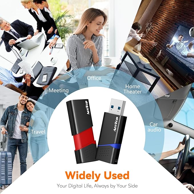 AreTop 32GB 3.0 Flash Drive 5 Pack Thumb Drives Slide Retractable 3.0 32GB USB Flash Drives 5 Pack Memory Sticks for Data Storage Jump Drives Multipack (Mixed Color:Yellow,Red,Blue,Green,Purple)