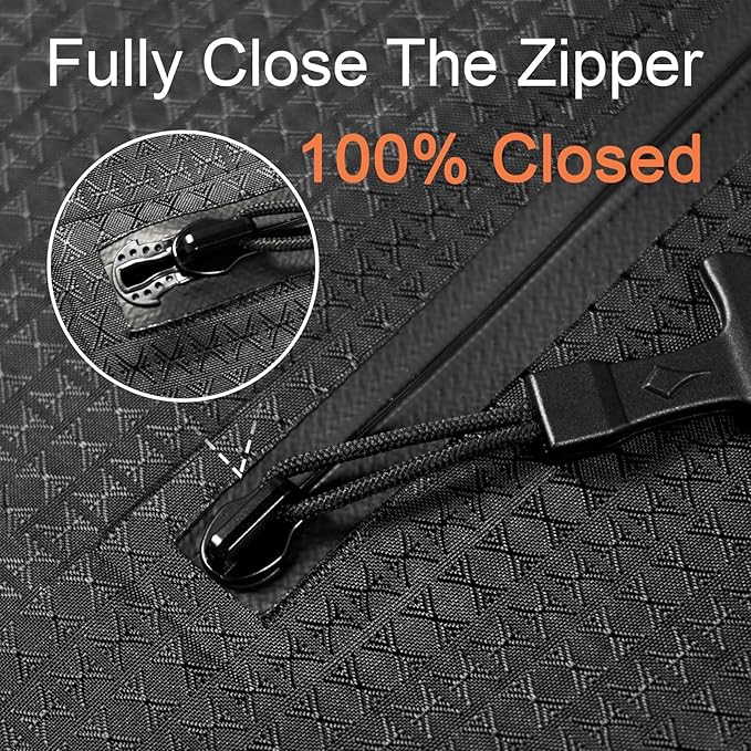 Vacuum Travel Bags with Pump Wireless, Reusable Compression Bags for Travel, Double Layer Travel Vacuum Bags for Luggage with IP67 Waterproof, Vacuum Seal bags for Clothing travel, 45L, 1PC+Pump