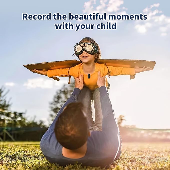 4K Mini Body Camera, Wearable Action Body Cam, Sports Action Camera，Thumb Size Hands-Free Recording Body Worn Camera, Premium Portable Camcorder Mount Anywhere for Work, Travel,Fishing, Pet Walking