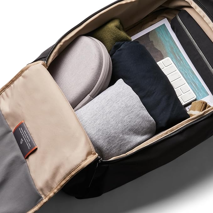 Bellroy Transit Workpack Second Edition (20 liters, laptops up to 16”, tech accessories, gym gear, shoes, water bottle, daily essentials) - Black