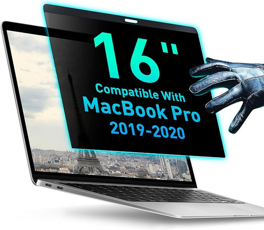 Magnetic Privacy Screen Compatible with MacBook Pro 14" 2021, 2022, 2023, 2024, M1, M2, M3, M4 Anti-Blue Light Laptop Screen Protector Filter Blue Light Blocking Filter
