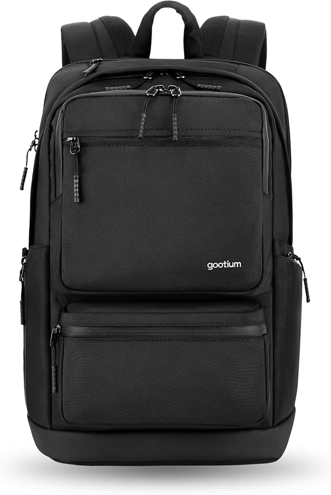 GOOTIUM Laptop Business Travel Backpack - TSA-Friendly Carry-On Luggage Boundless Collection Daypack for College, Commuting & Work