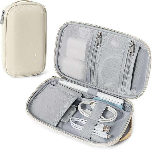 Travelkin Travel Cord Organizer, Small Electronic Organizer Travel Case, Cable Organizer Bag For Cords,Chargers Phone, Sd Card,Usbs