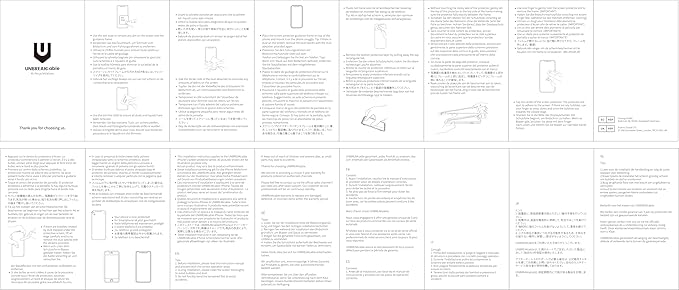 UNBREAKcable 3-Pack Screen Protector for iPhone 14 Pro Max, Double Shatterproof Tempered Glass [Easy Installation Frame] [9H Hardness] [99.99% HD Clear] [Case Friendly] for iPhone 6.7 inch