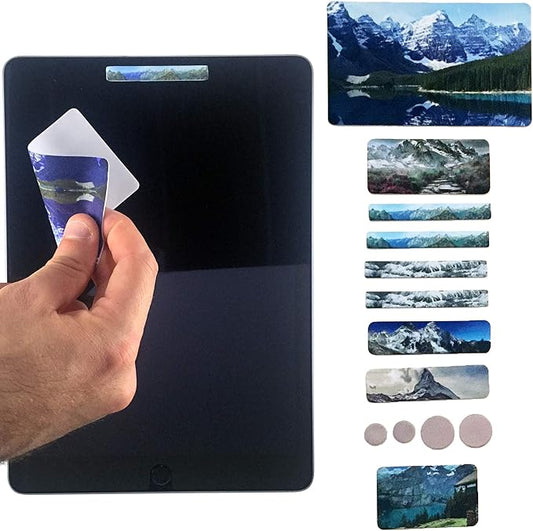 Webcam Covers - Laptop Webcam Cover - Tablet Webcam Covers - Smart TV & for Every Size Webcam on Any Device - Reusable/Multi-use – Protect Your Privacy with Gecko - Mountain