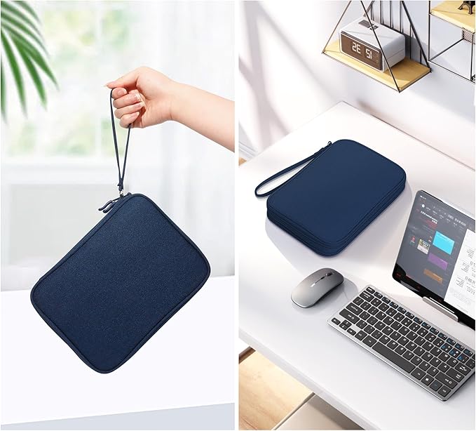 CILLA Electronics Organizer Travel, Travel Cord Organizer Case, Compact Electronics Accessories Bag for Cable, Cord, Charger, Phone