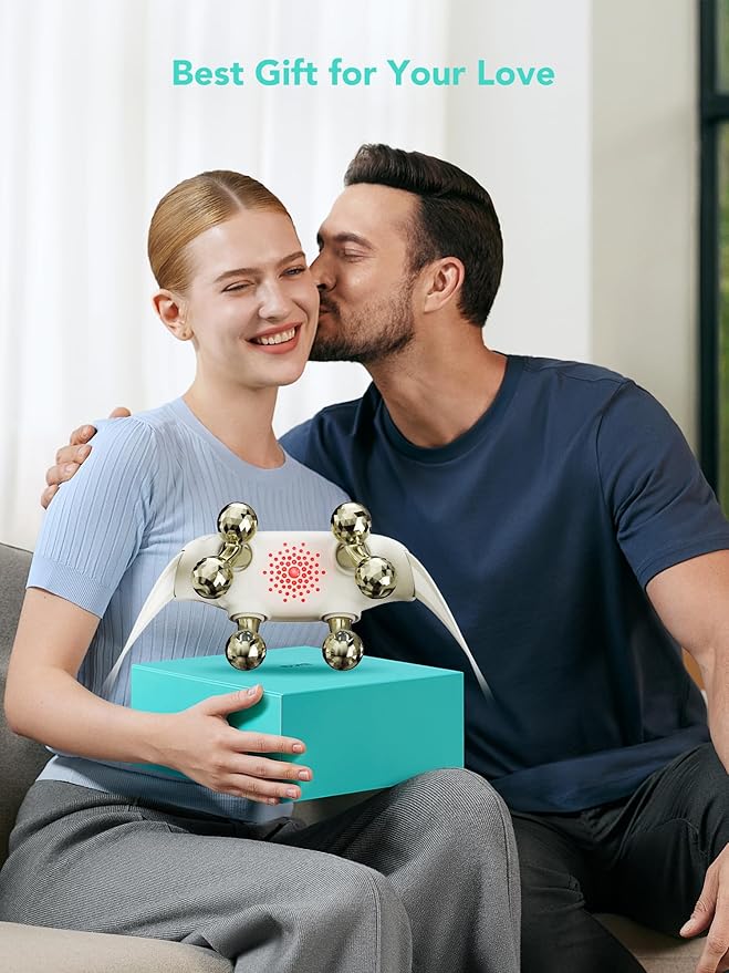 SKG Neck Massager for Pain Relief Deep Tissue Shiatsu Neck and Shoulder Massger with Heat Flex Massager H7 Ultra E